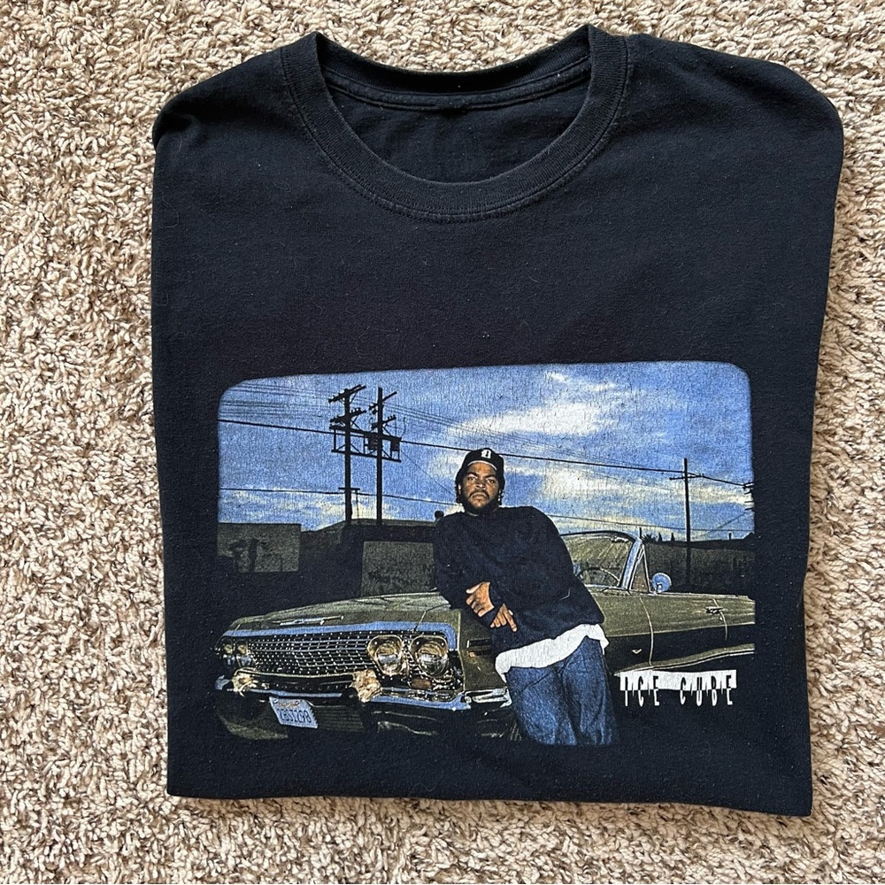 Ice Cube t-shirt with ‘64 Impala. Official merchandise. Size XL - Picture 5 of 8